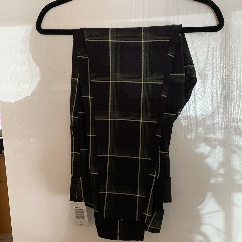 Torrid Plaid Leggings